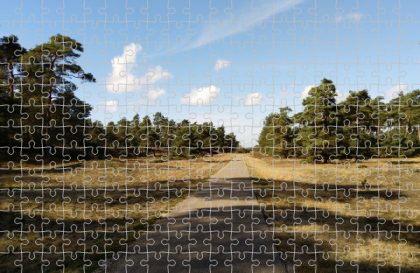 Voorbeeld van de puzzel Hoge Veluwe